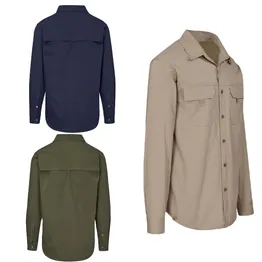 Mens Long Sleeve Mawenzi Twill Shirt