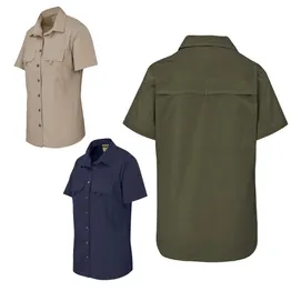 Ladies Short Sleeve Mawenzi Twill Shirt