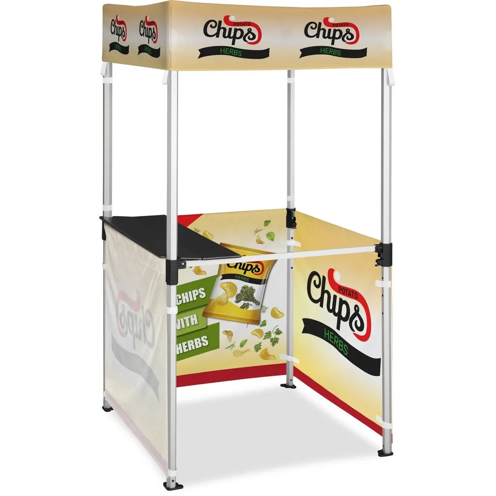 Ovation Gazebo 1 X 1m Kiosk 3 Half Wall