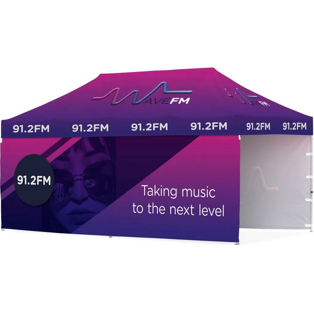 Ovation Gazebo 6 X 3m 2 Long Wall