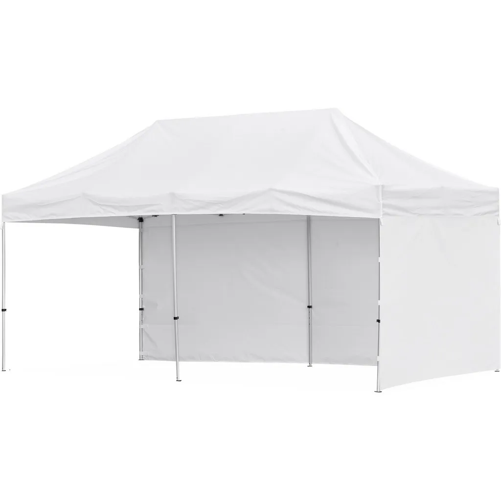 Ovation Gazebo 6 X 3m 1 Long 1 Short Full Wall