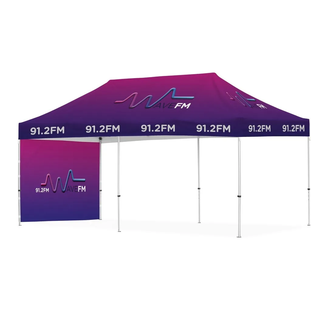 Ovation Gazebo 6 X 3m 1 Short Wall