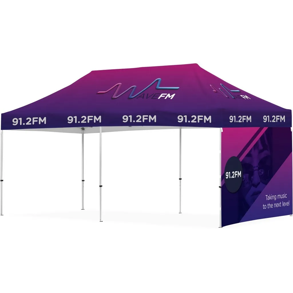 Ovation Gazebo 6 X 3m 1 Short Wall