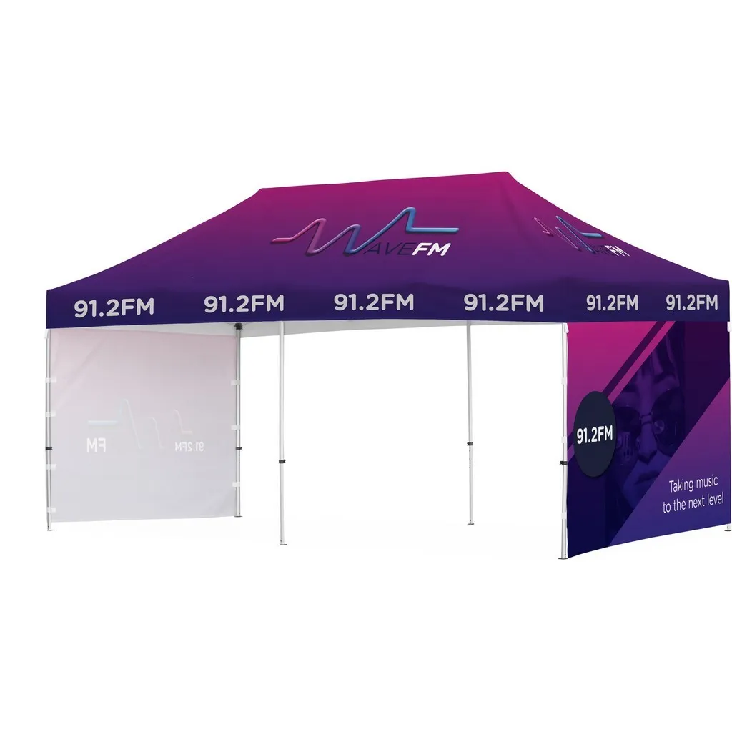 Ovation Gazebo 6 X 3m 2 Short Wall