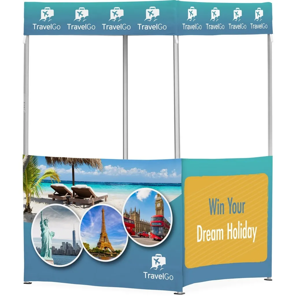 Ovation Gazebo 1.5 X 1.5m 2 Half Wall