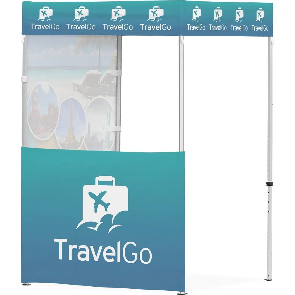 Ovation Gazebo 1.5 X 1.5m 1 Full 1 Half Wall