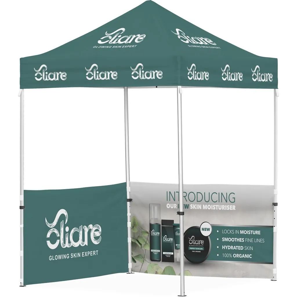 Ovation Gazebo 2 X 2m 2 Half Wall