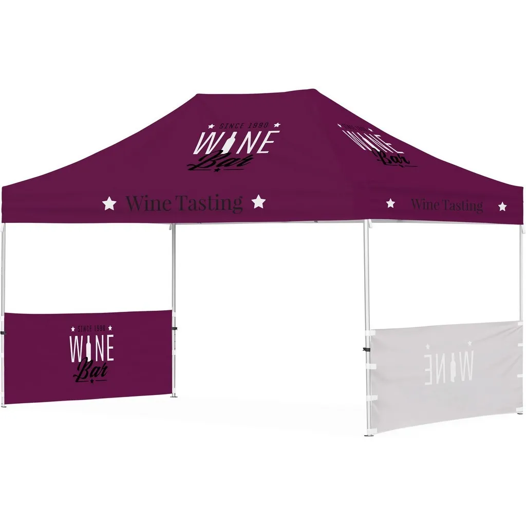 Ovation Gazebo 4.5 X 3m 2 Short Half Wall