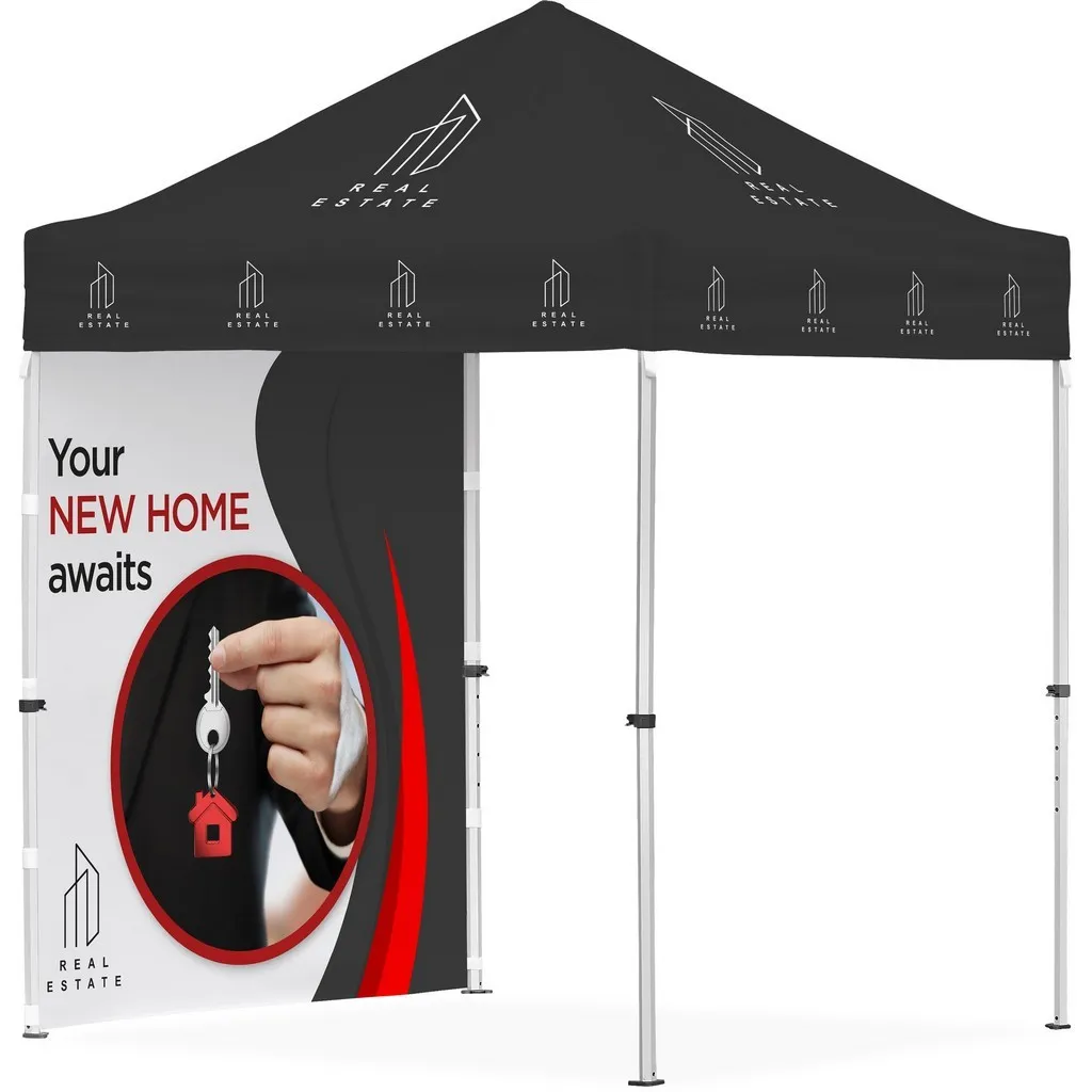 Ovation Gazebo 2 X 2m Petite Frame 1 Full Wall