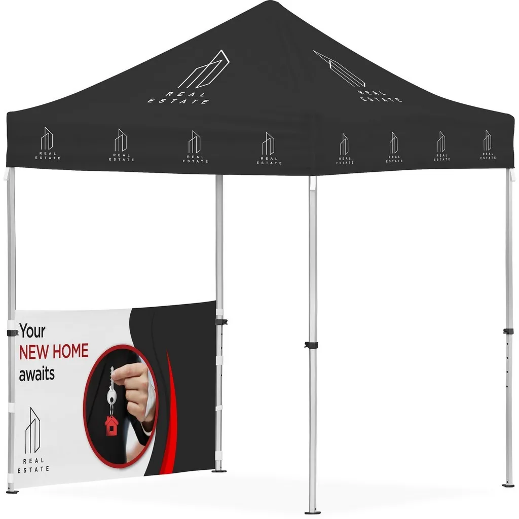 Ovation Gazebo 2 X 2m Petite Frame 1 Half Wall