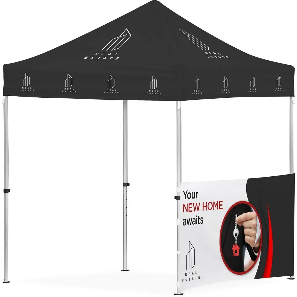 Ovation Gazebo 2 X 2m Petite Frame 1 Half Wall