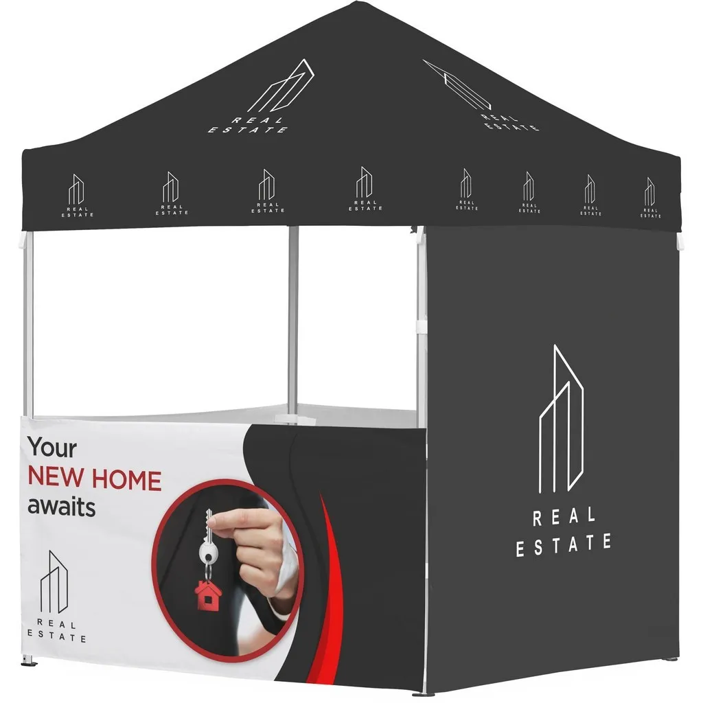 Ovation Gazebo 2 X 2m Petite Frame 1 Full 3 Half