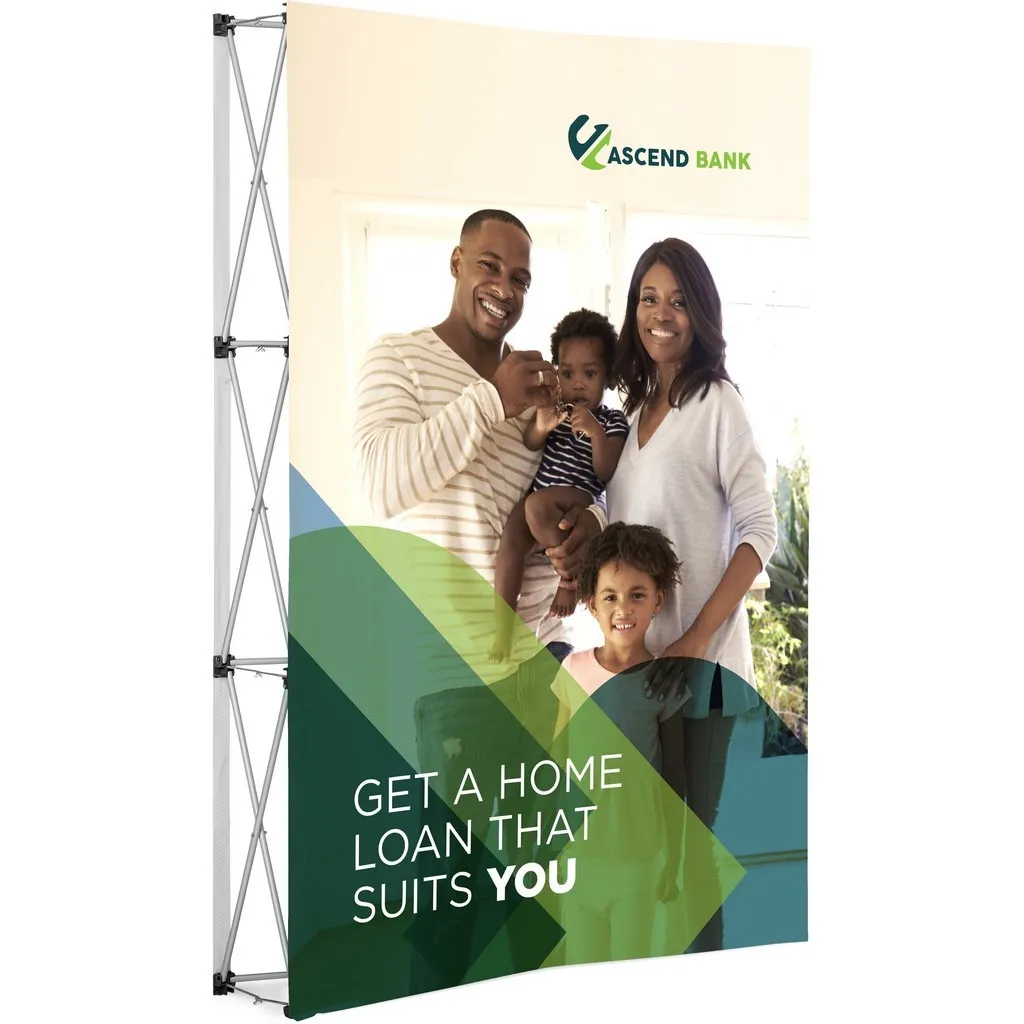 Legend Curved Banner Wall 1.45 X 2.25m