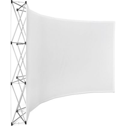 Legend Curved Banner Wall 4.2 X 2.25m