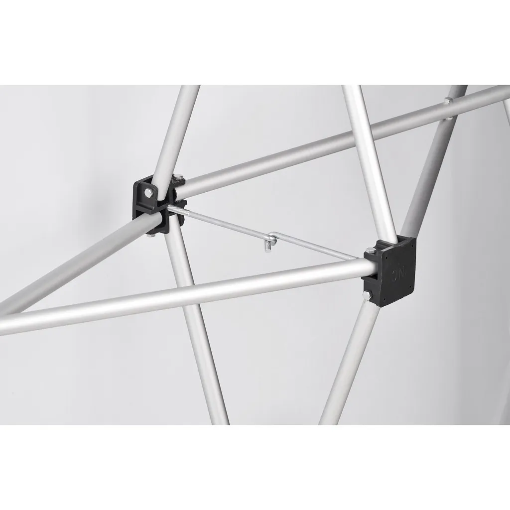 Double Sided Straight Banner Wall 2.25 X 2.25m