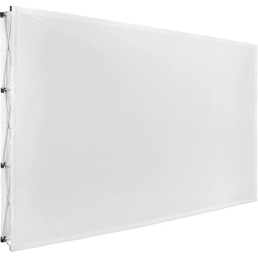 Double Sided Straight Banner Wall 3.7 X 2.25m