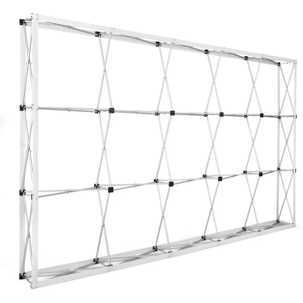 Double Sided Straight Banner Wall 3.7 X 2.25m