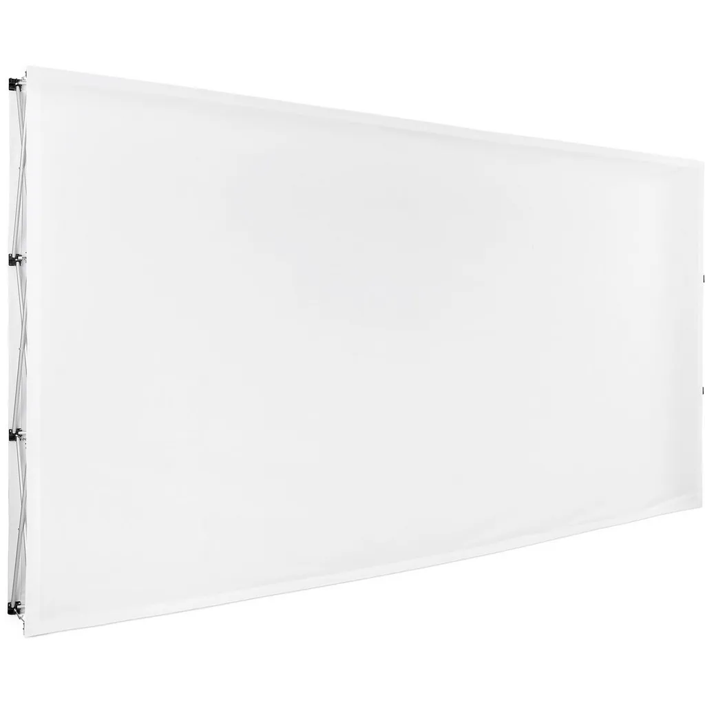 Double Sided Straight Banner Wall 4.45 X 2.25m