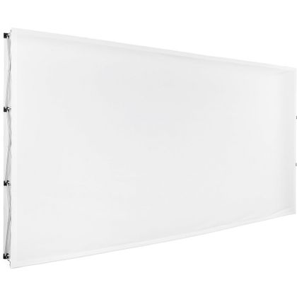 Double Sided Straight Banner Wall 4.45 X 2.25m