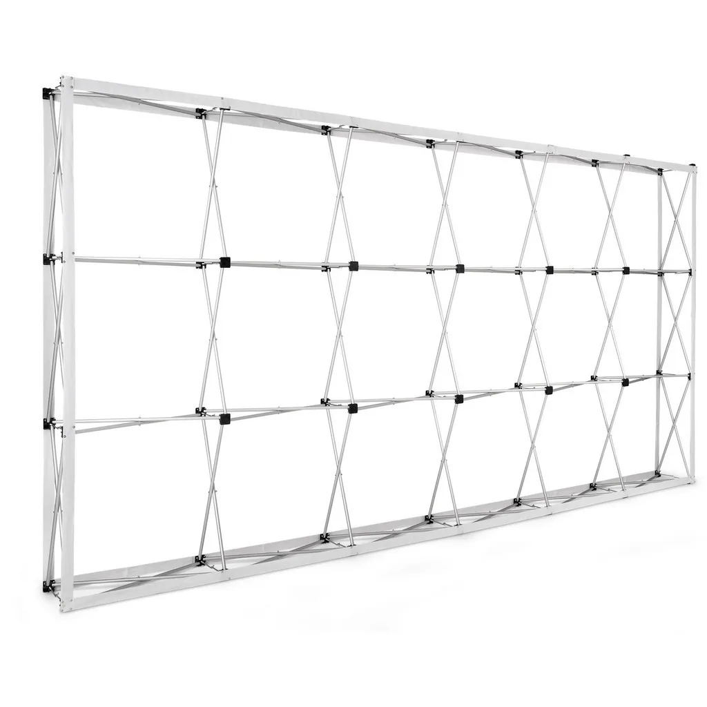 Double Sided Straight Banner Wall 4.45 X 2.25m