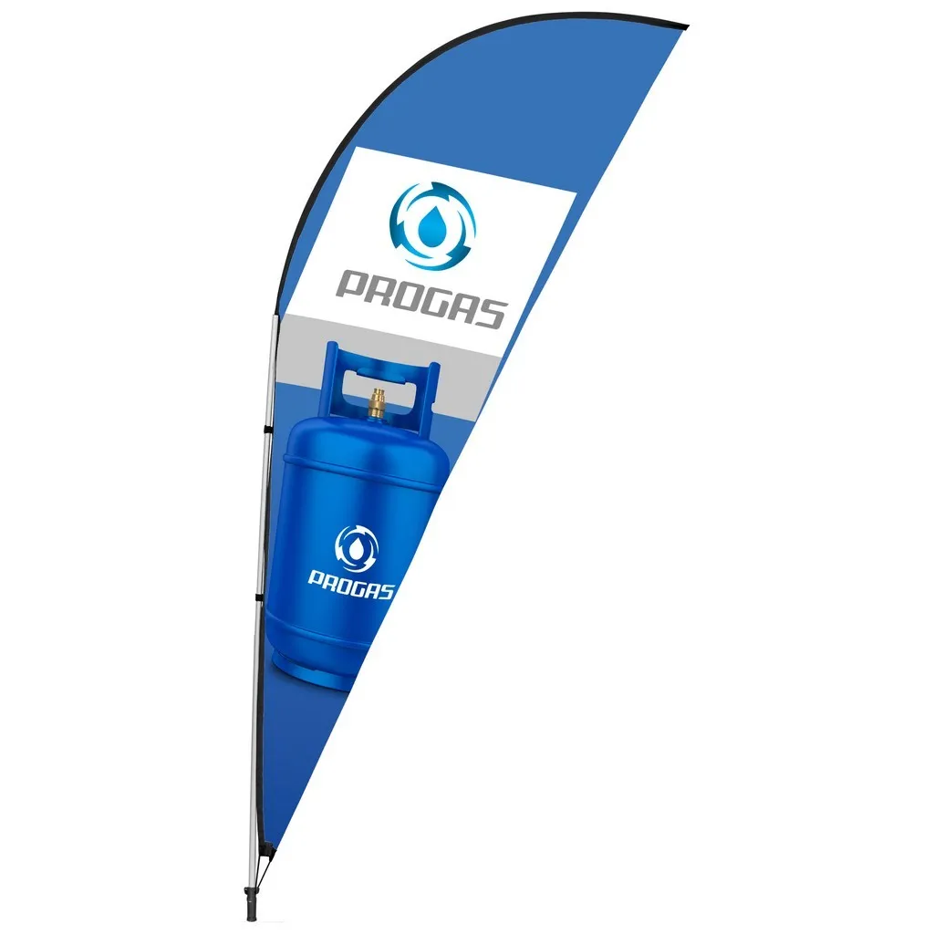 3m Sharkfin Single Sided Flying Banner