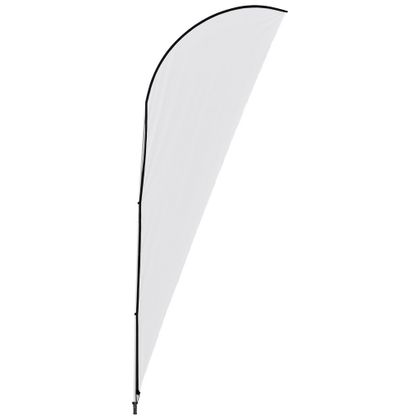 4m Sharkfin Single Sided Flying Banner