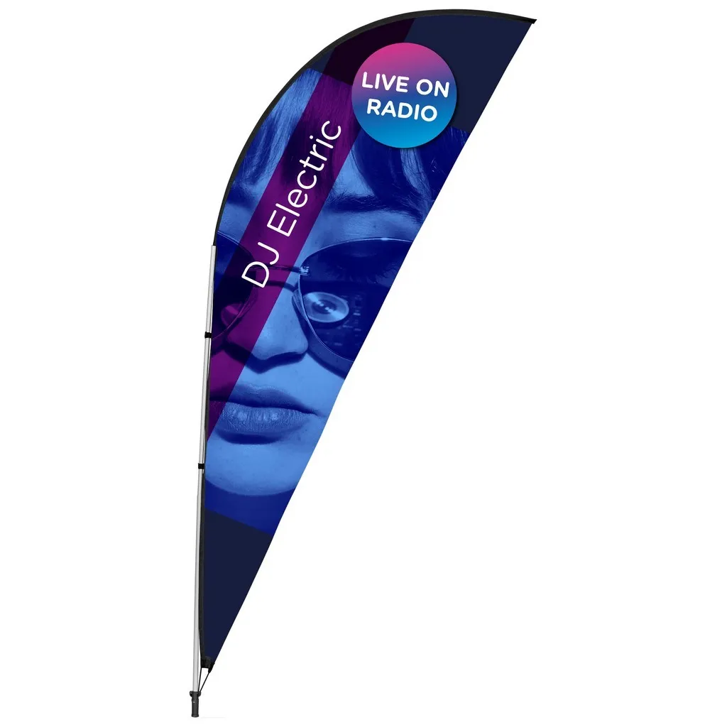 3m Sharkfin Double Sided Flying Banner