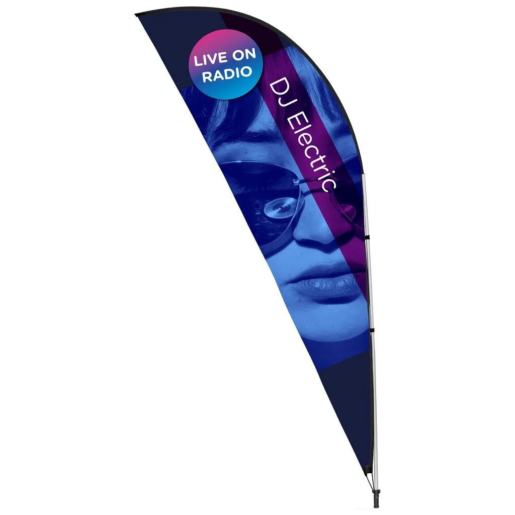 3m Sharkfin Double Sided Flying Banner