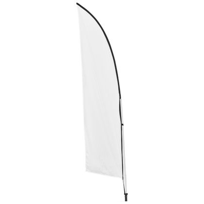 2m Arcfin Double Sided Flying Banner