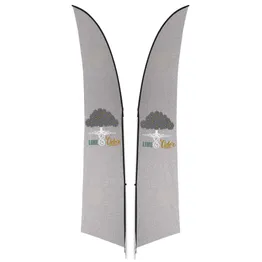 3m Arcfin Double Sided Flying Banner