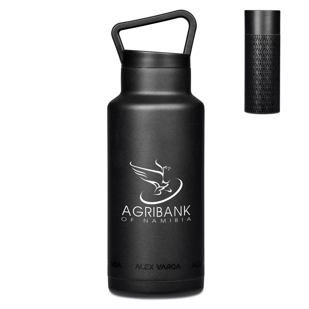 Alex Varga Barbella Steel Water Bottle 1 Litre