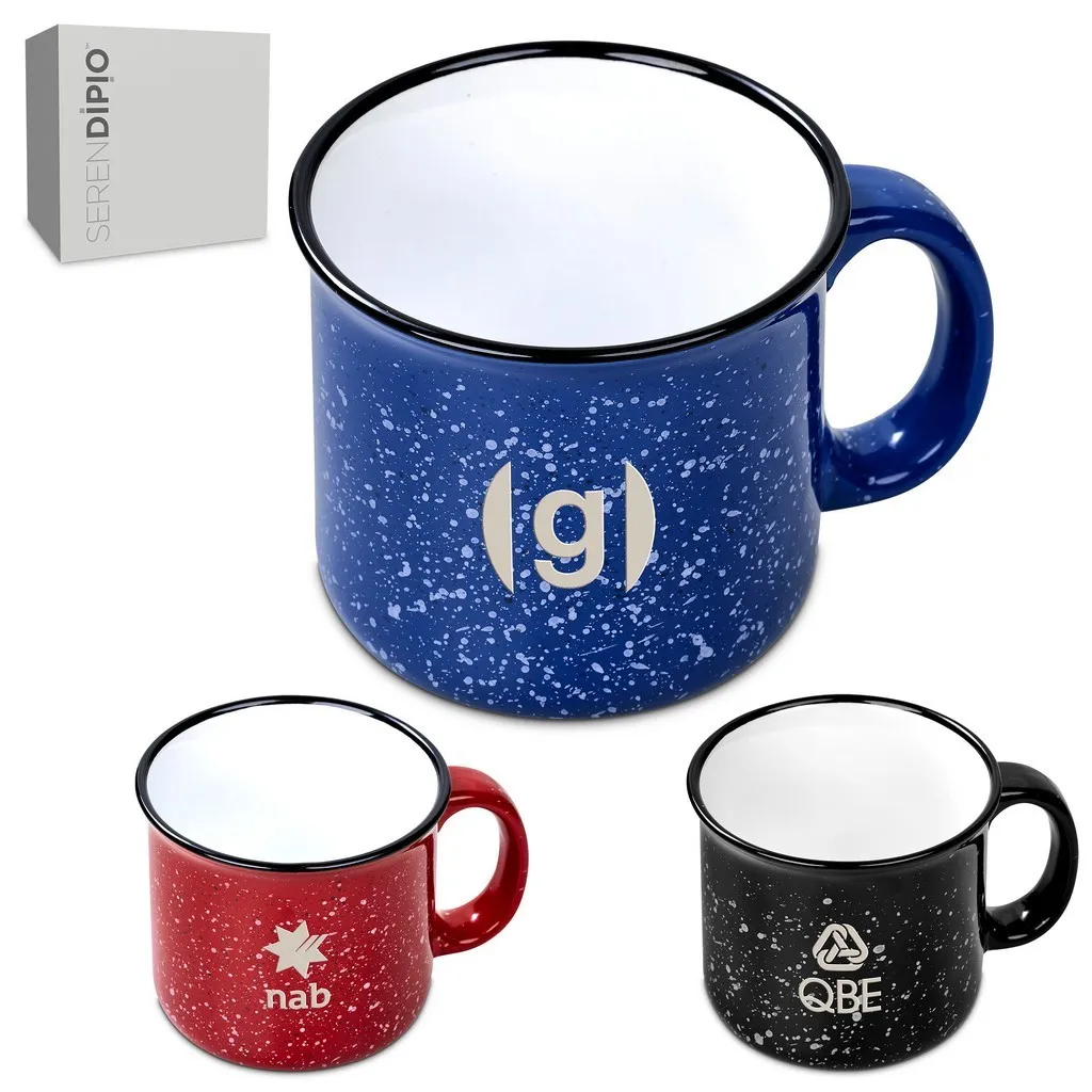 Serendipio Marshall Ceramic Coffee Mug 400ml