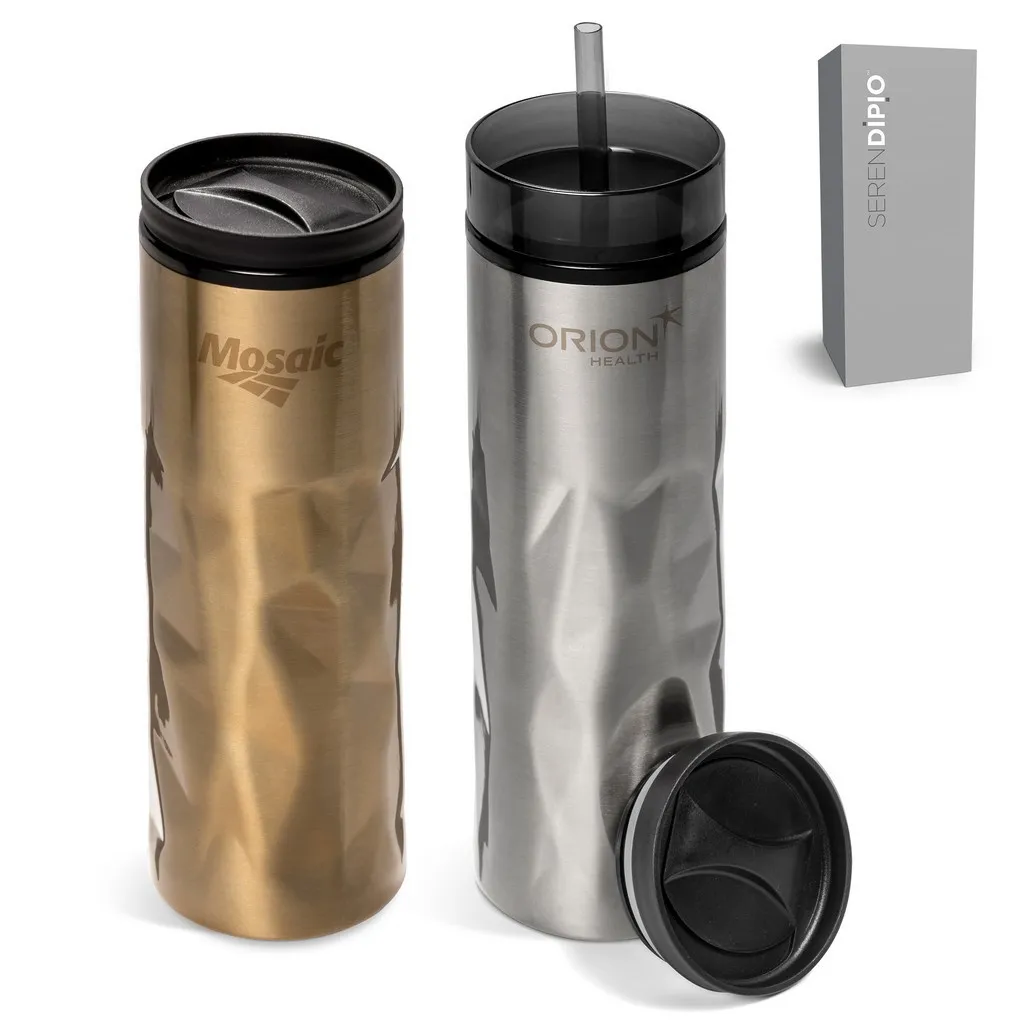 Fire And Ice 2 In 1 Double Wall 435ml Tumbler