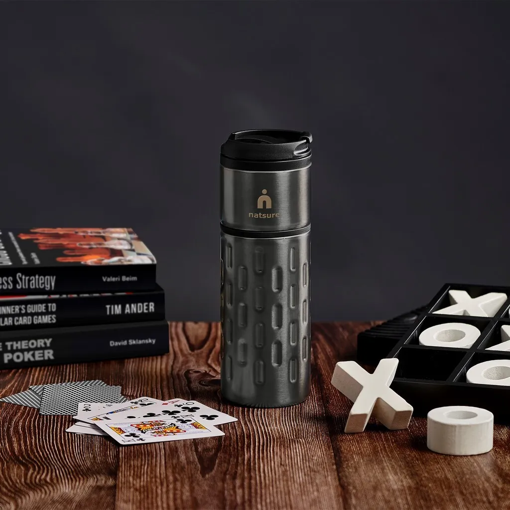 Serendipio Binary Steel And Plastic Tumbler 450ml