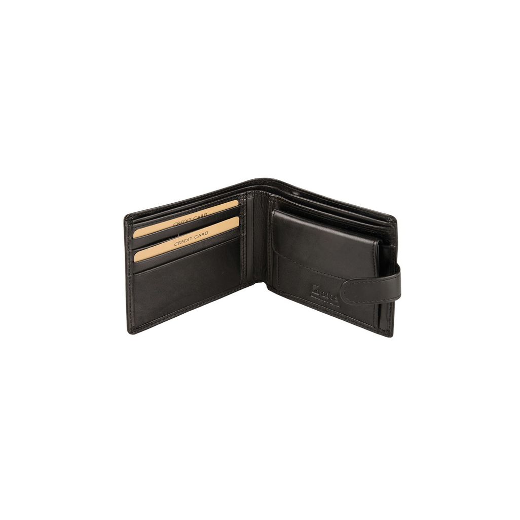 Adpel Italian Leather Wallet With Tab