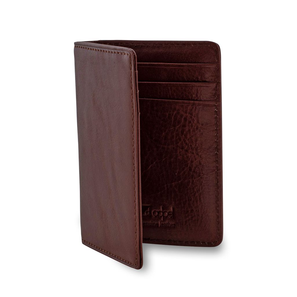 Adpel Italian Leather 2 Fold Card Holder