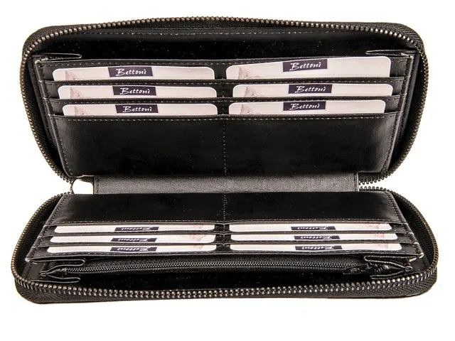 Leather Ladies Purse Mult Card Slots