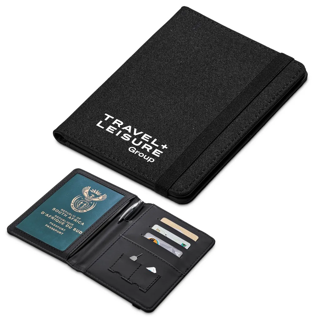 Jetset Recycled Pet Passport Travel Wallet