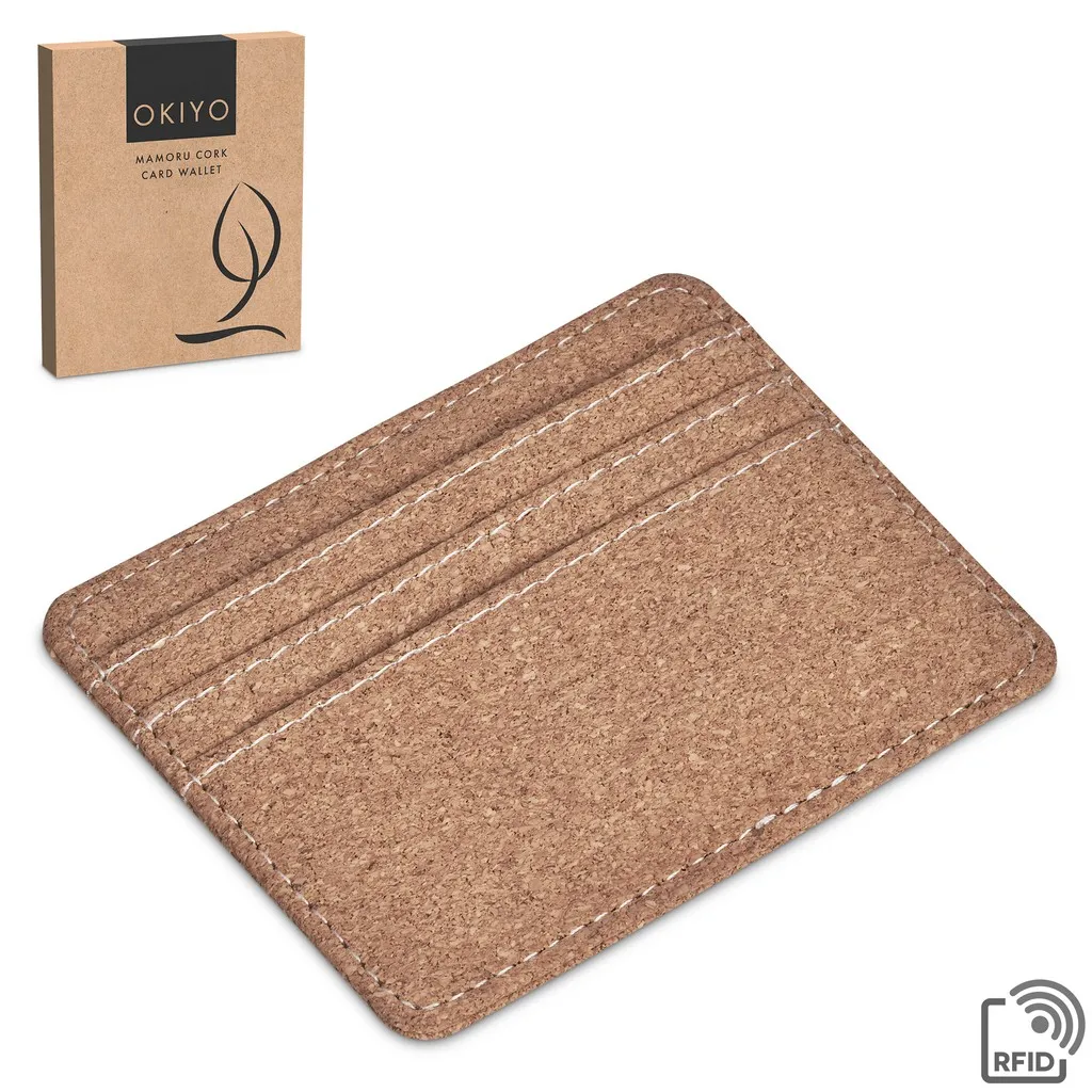 Okiyo Mamoru Cork Card Wallet