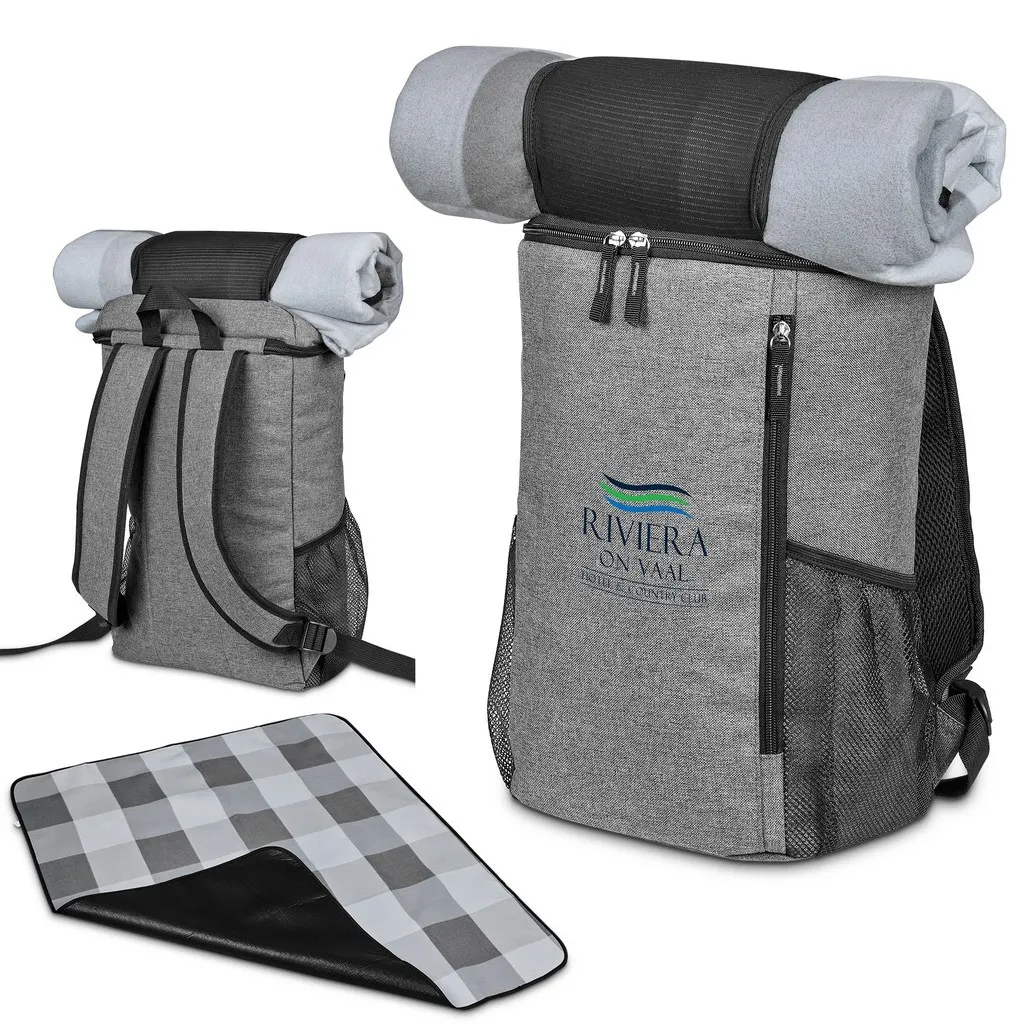 Summertide Backpack Cooler And Picnic Blanket