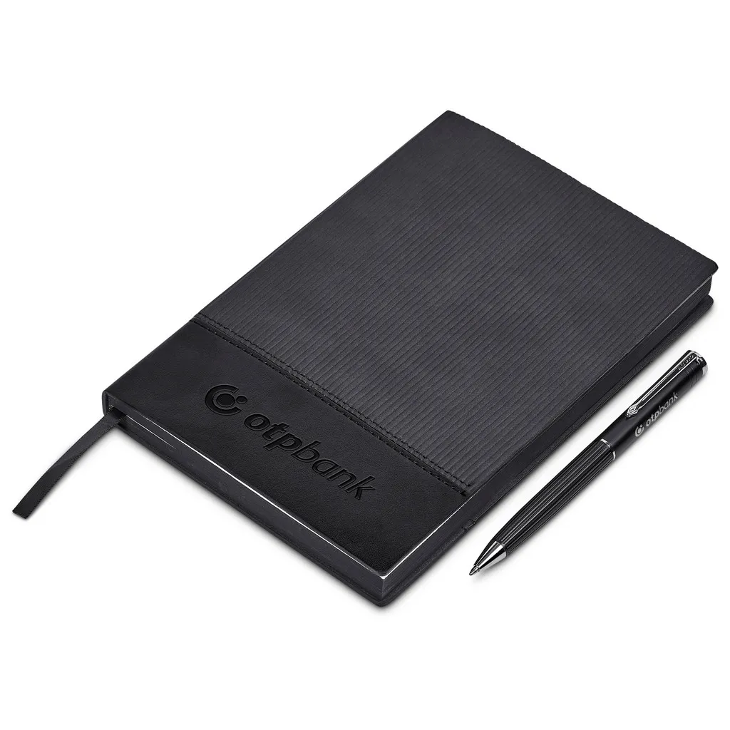 Alex Varga Carralis Soft Cover Notebook Pen Set