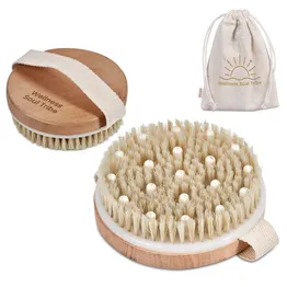 Eva And Elm Aura Bath Massage And Exfoliate Brush