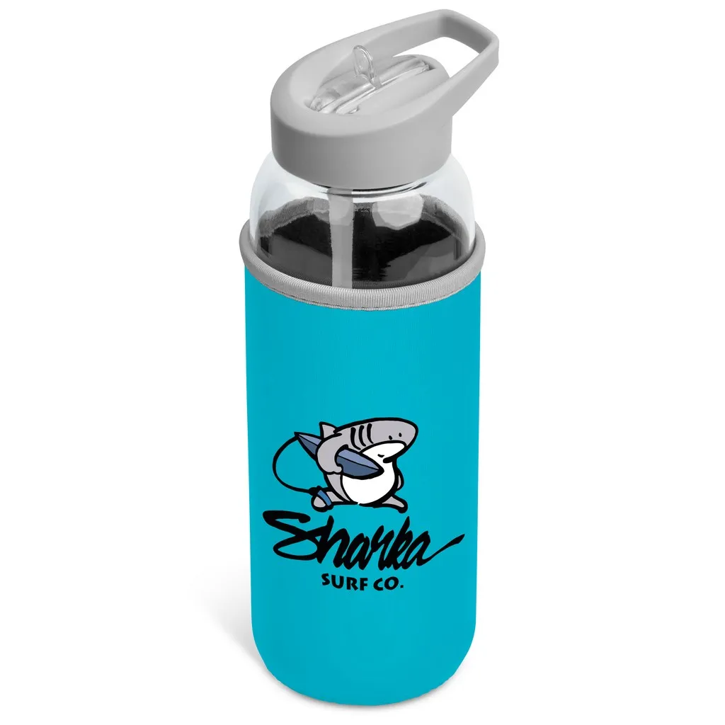 Kooshty Sipper Neo Glass Water Bottle 850ml
