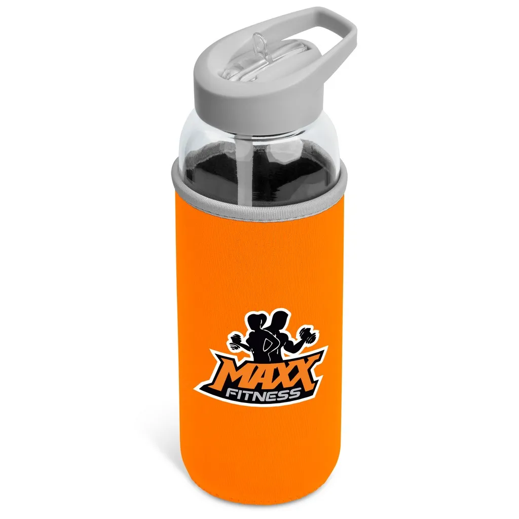 Kooshty Sipper Neo Glass Water Bottle 850ml