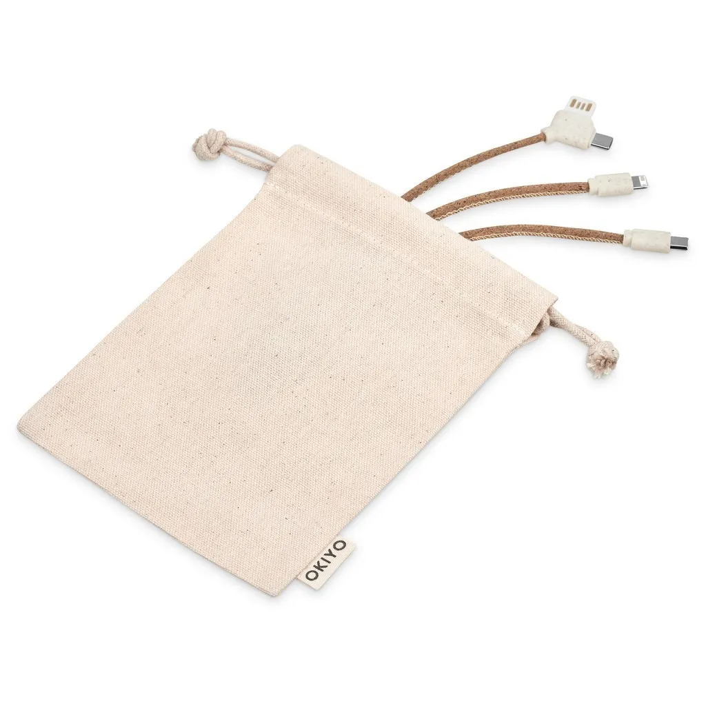 Okiyo Soshin Cork Tri Cable