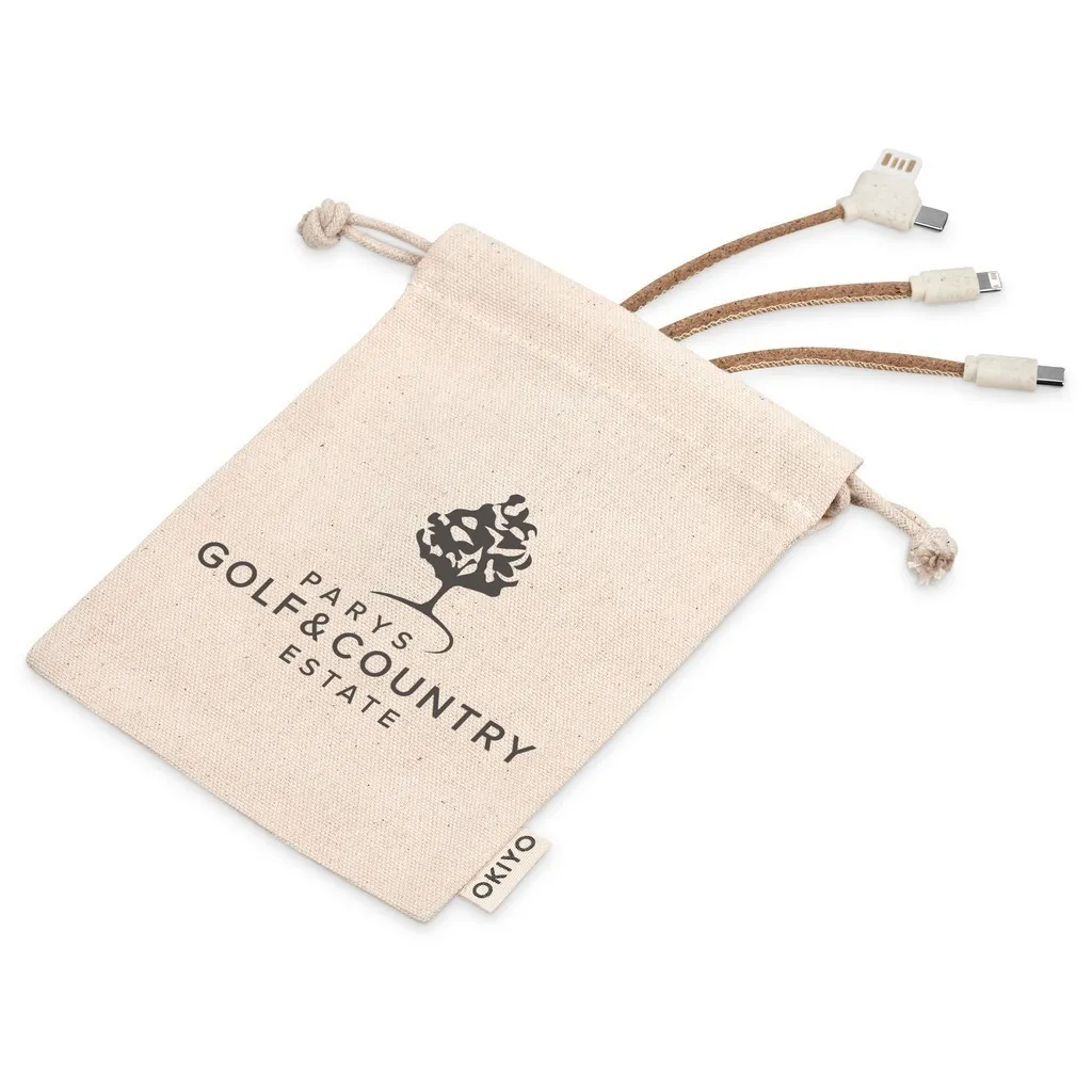 Okiyo Soshin Cork Tri Cable