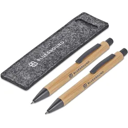 Okiyo Jona Bamboo Ball Pen And Pencil Set