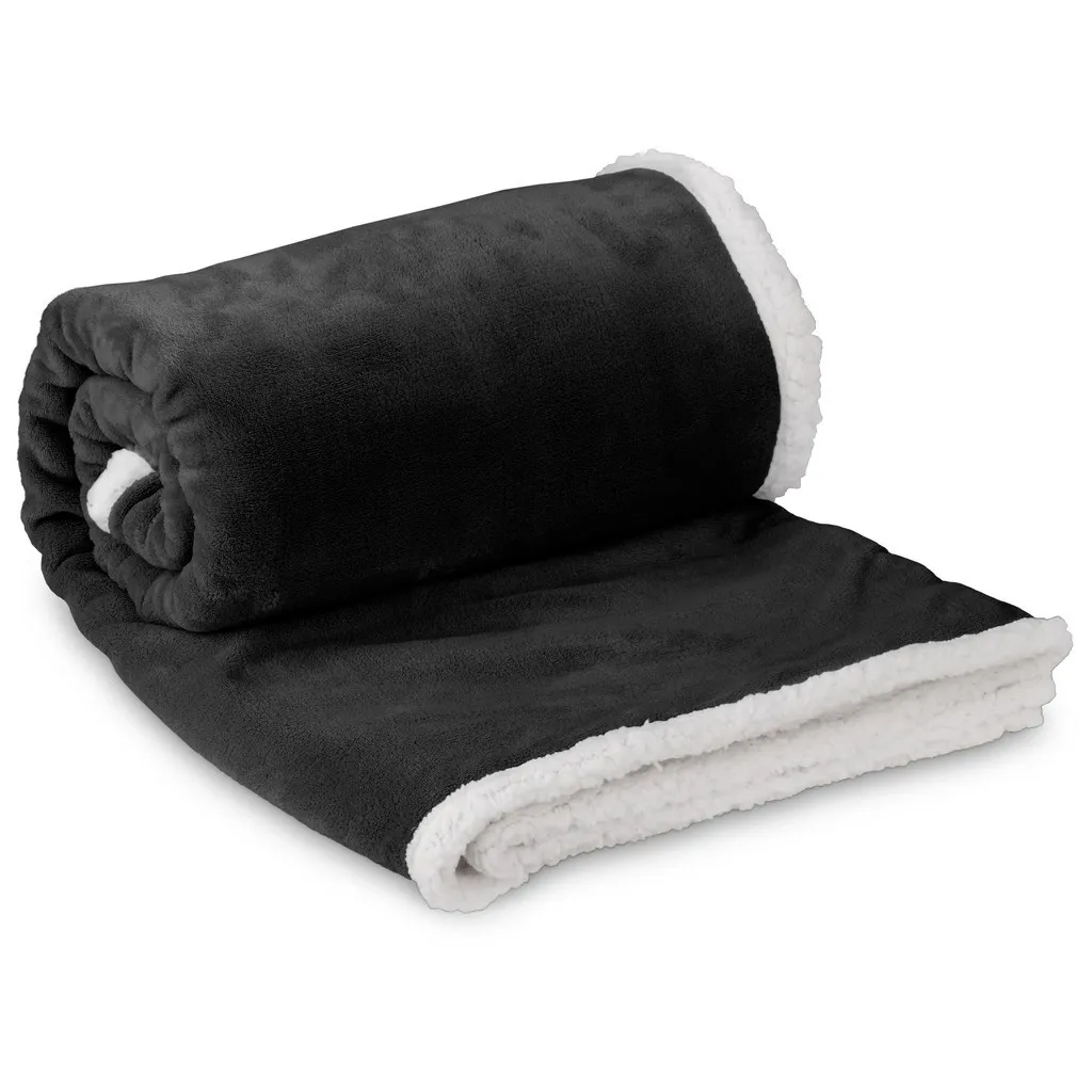 Us Basic Mckinley Sherpa Fleece Blanket