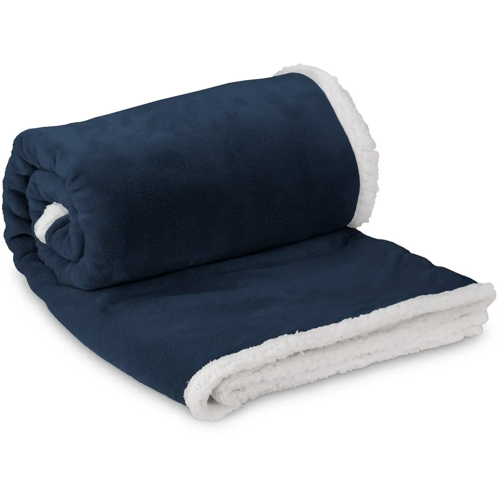 Us Basic Mckinley Sherpa Fleece Blanket