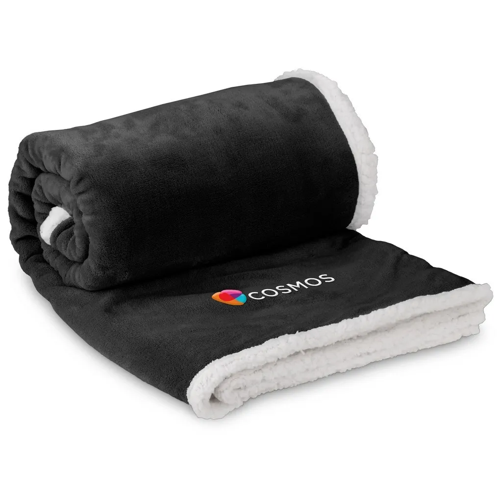 Us Basic Mckinley Sherpa Fleece Blanket